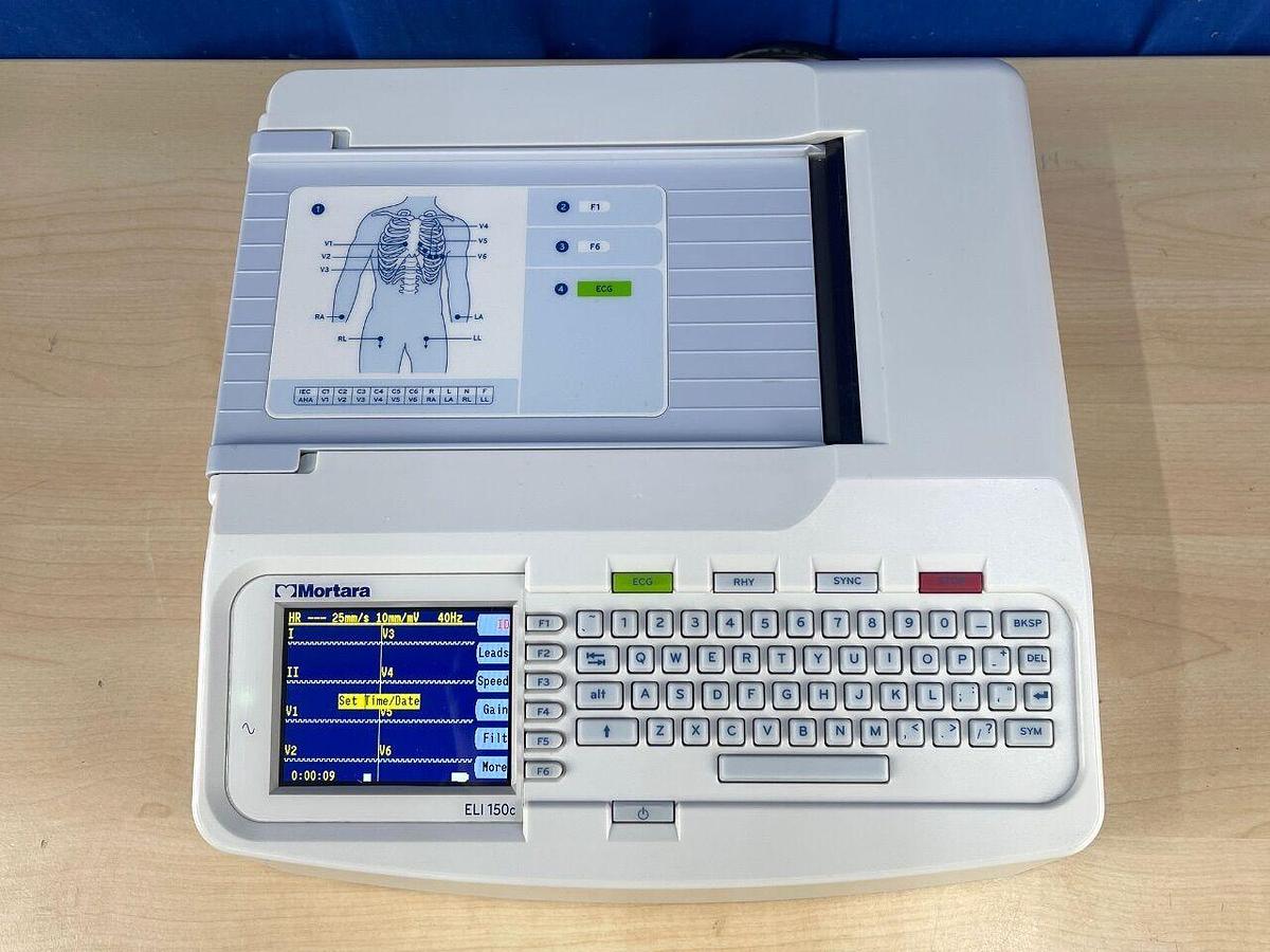 Used MORTARA ELI 150 ECG