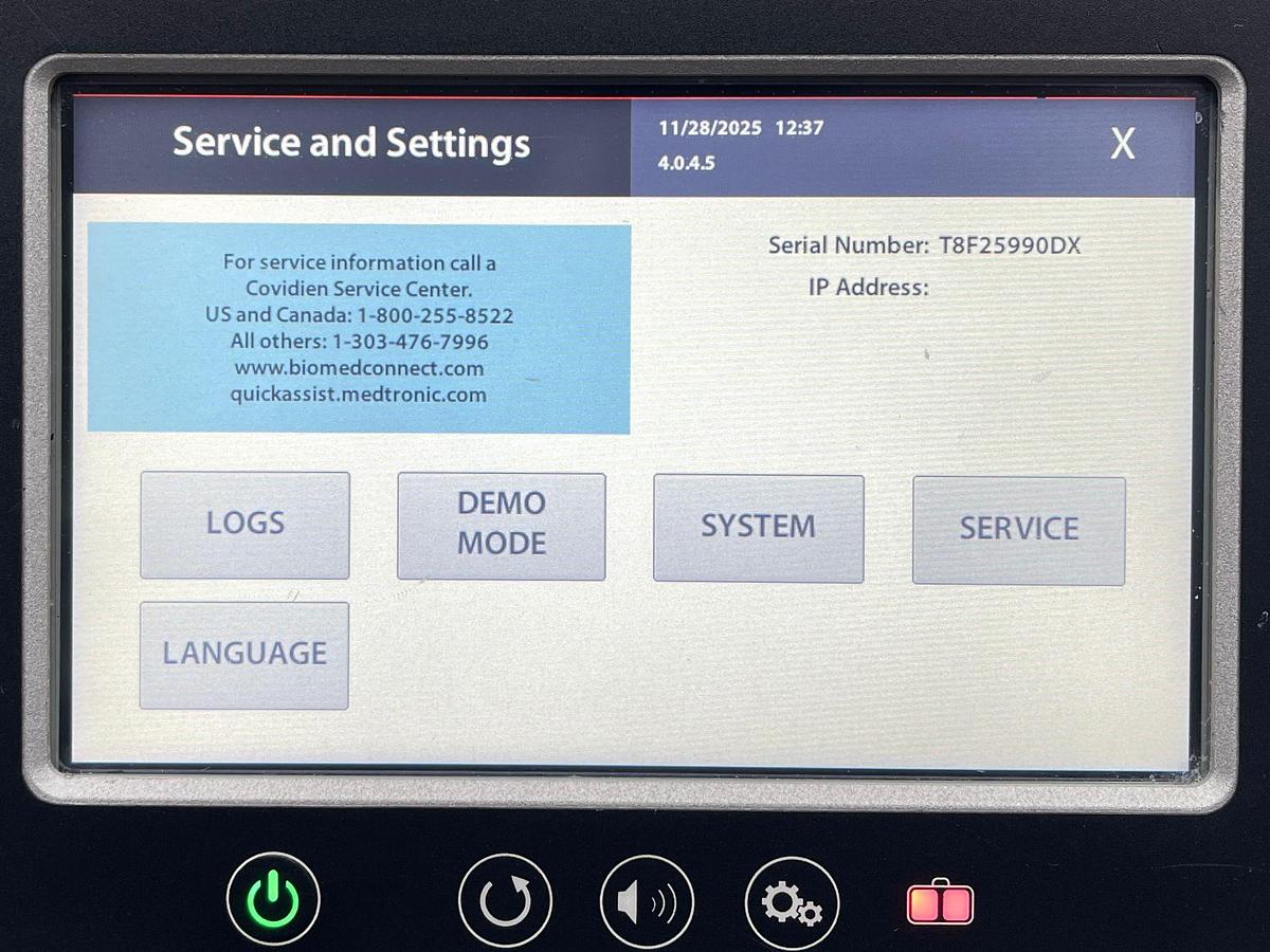 Used Covidien Valleylab FT10 YOM: 2018