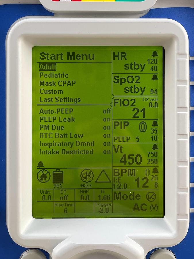 Used ZOLL 731 ventilator, YOM: 2019 Ventilator