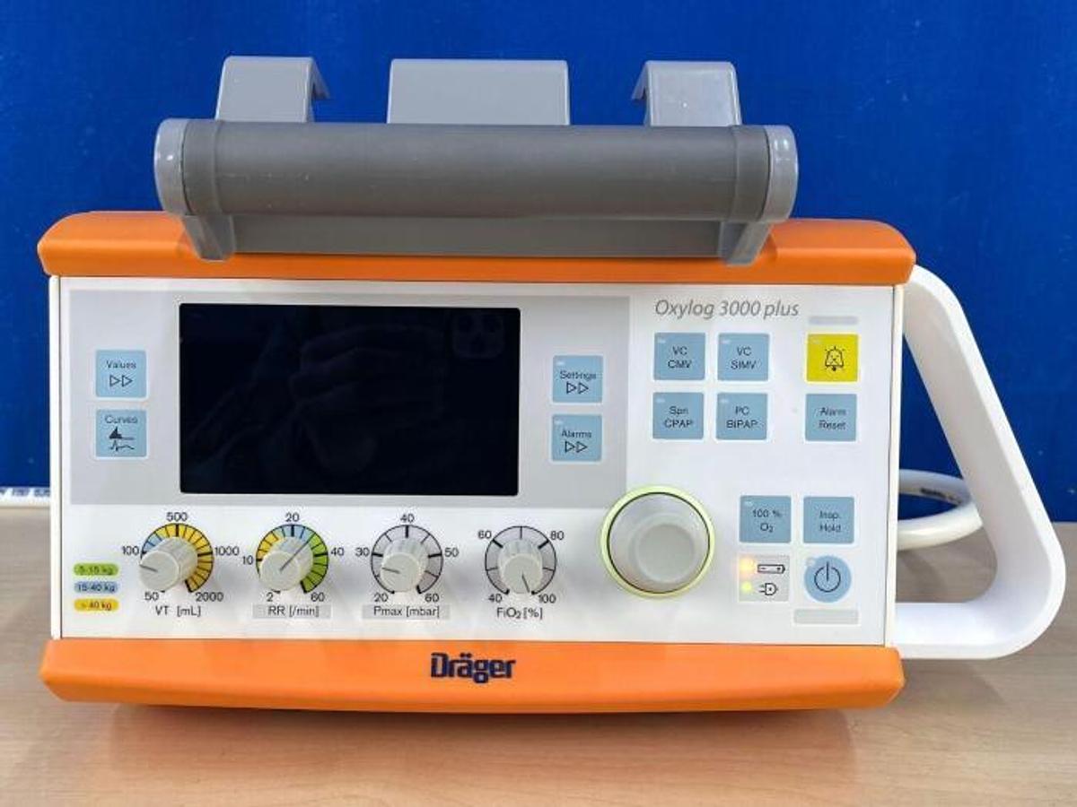 Used 2017 - DRAGER Oxylog 3000 PLUS