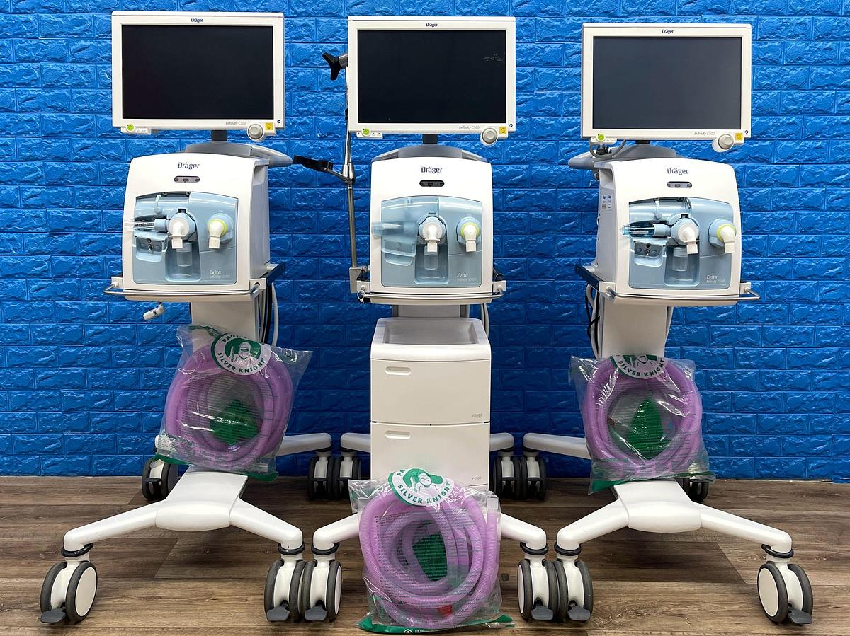 Used Dräger Evita InfinityV500 Ventilator, YOM: 2014
