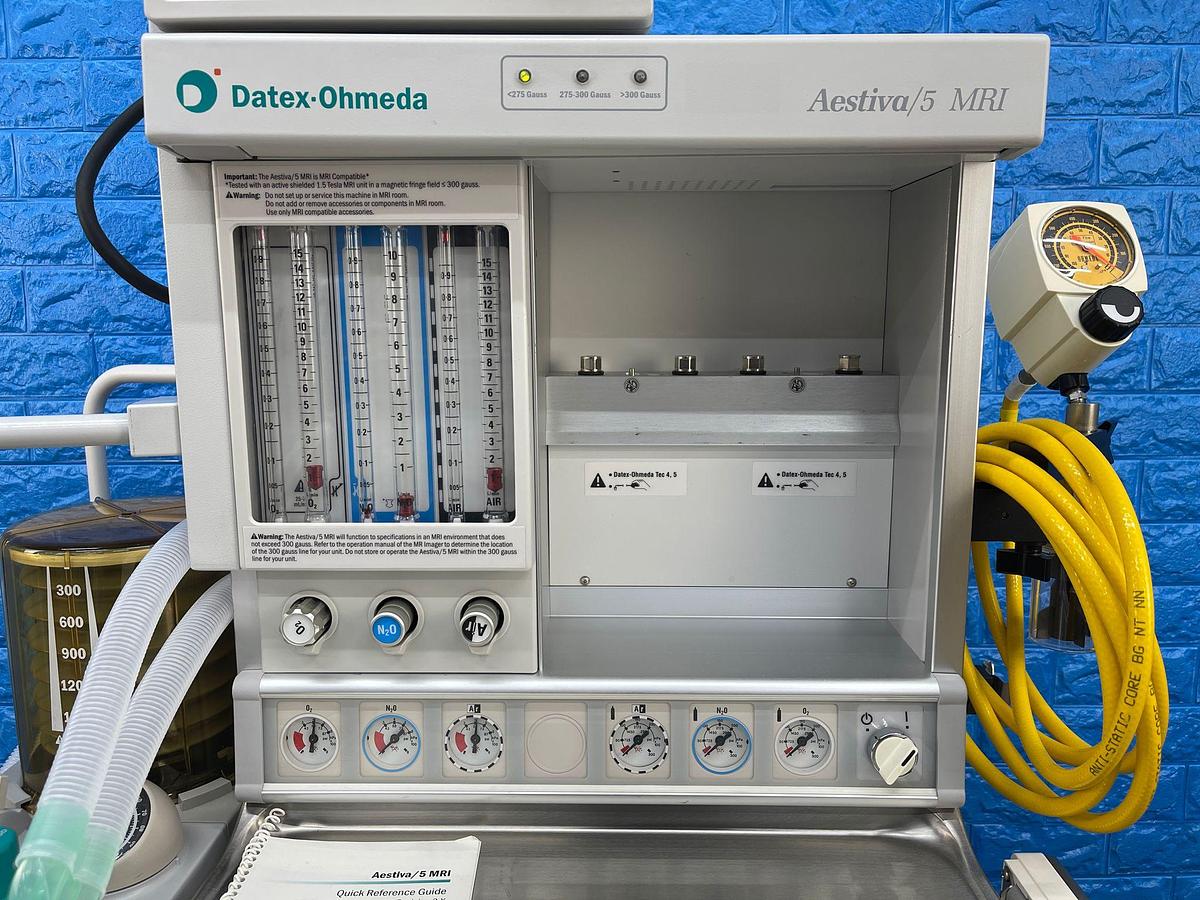 Used Datex-Ohmeda Aestiva/5 MRI YOM: 2001 SN: AMTE 00205