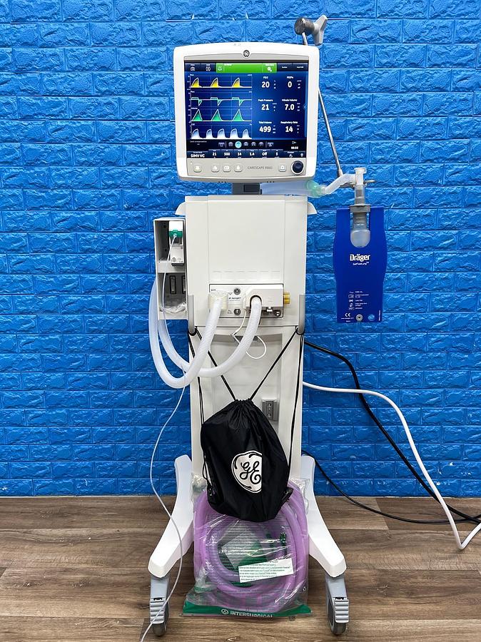 Used GE R860 Ventilator, YOM: 2020