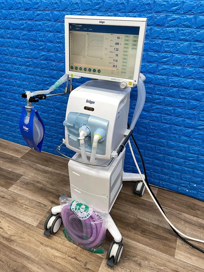 Used DRAEGER Evita Infinity V500 Ventilator YOM: 2017