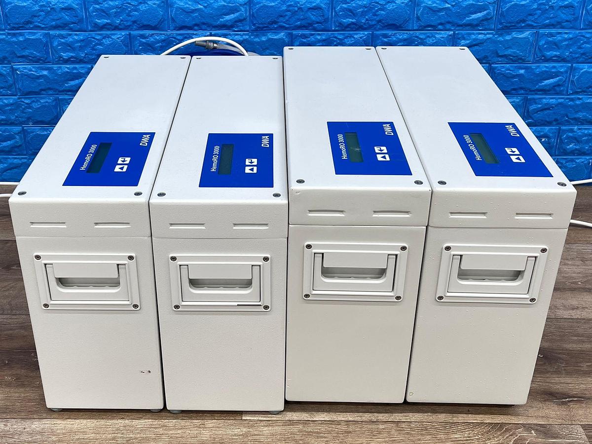 Used DWA HemoRO 3000 REF: 02HRO3000 -4 pieces Dialysis Pump