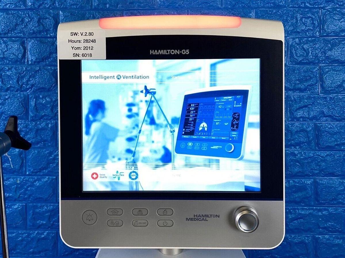 Used HAMILTON G5 Intellivent Ventilator