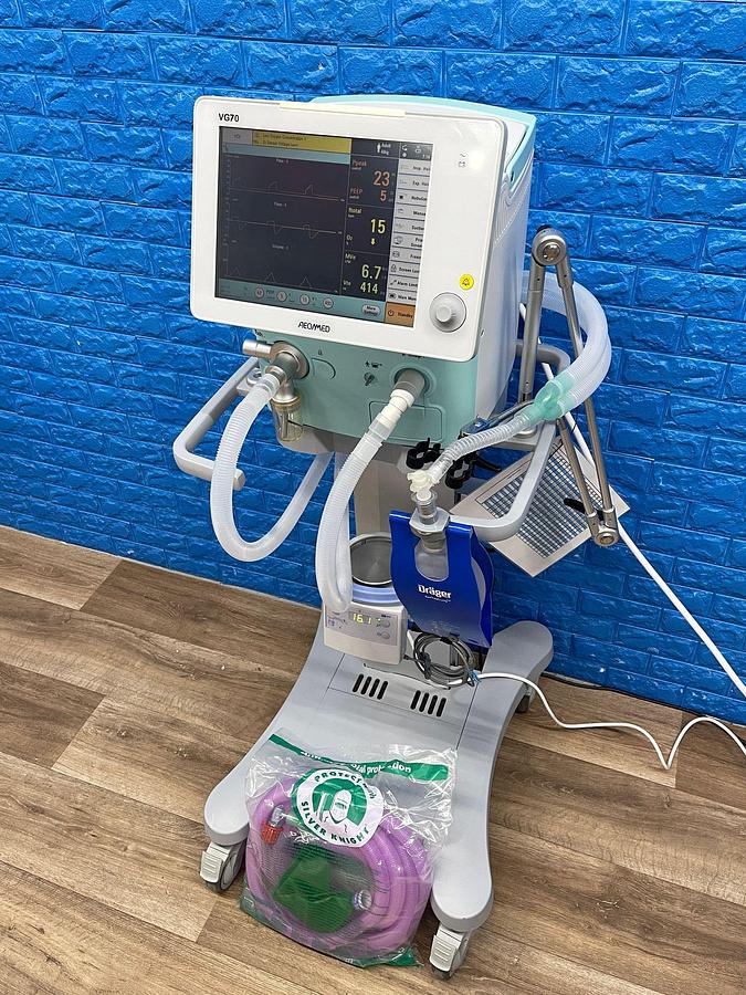 Used Aeonmed Ventilator VG 70, YOM: 2020, Include: Fisher and Paykel