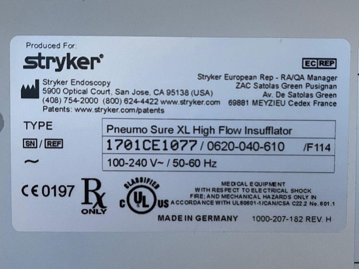 Used STRYKER 1588 Tower Lcd Monitor YOM