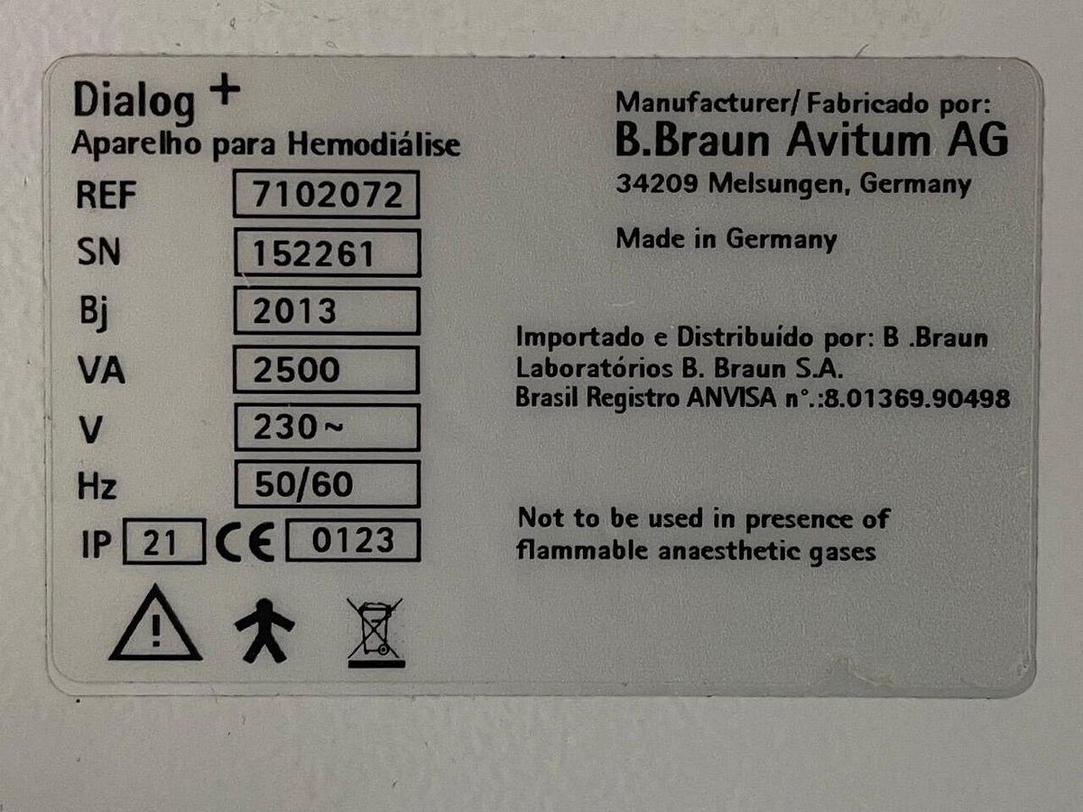 Used B BRAUN Dialog + Adimea