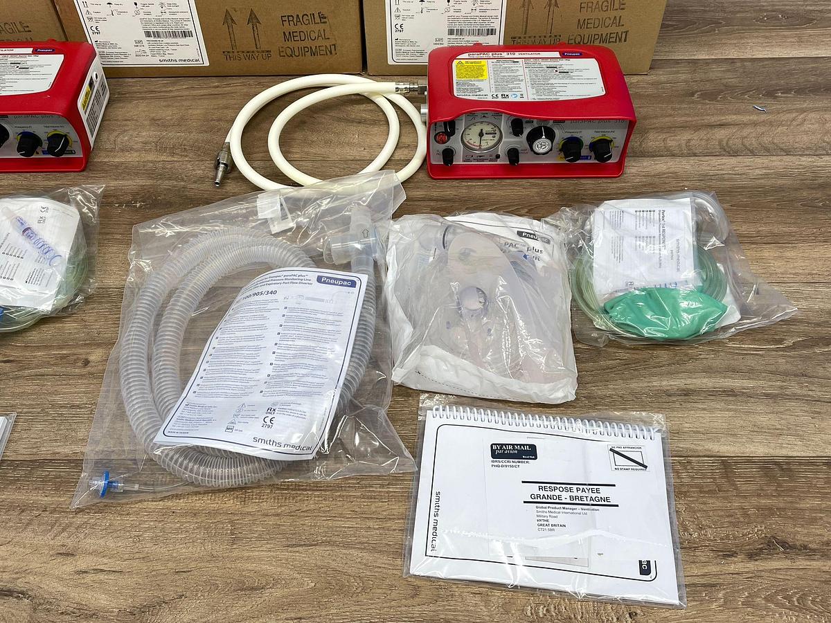 Pneupac ParaPac plus 310 Ventilator