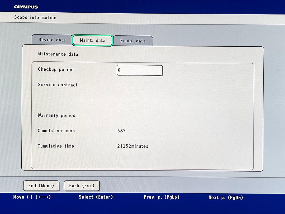 Used Olympus Camera Head Model: CH-S190-XZ-E 