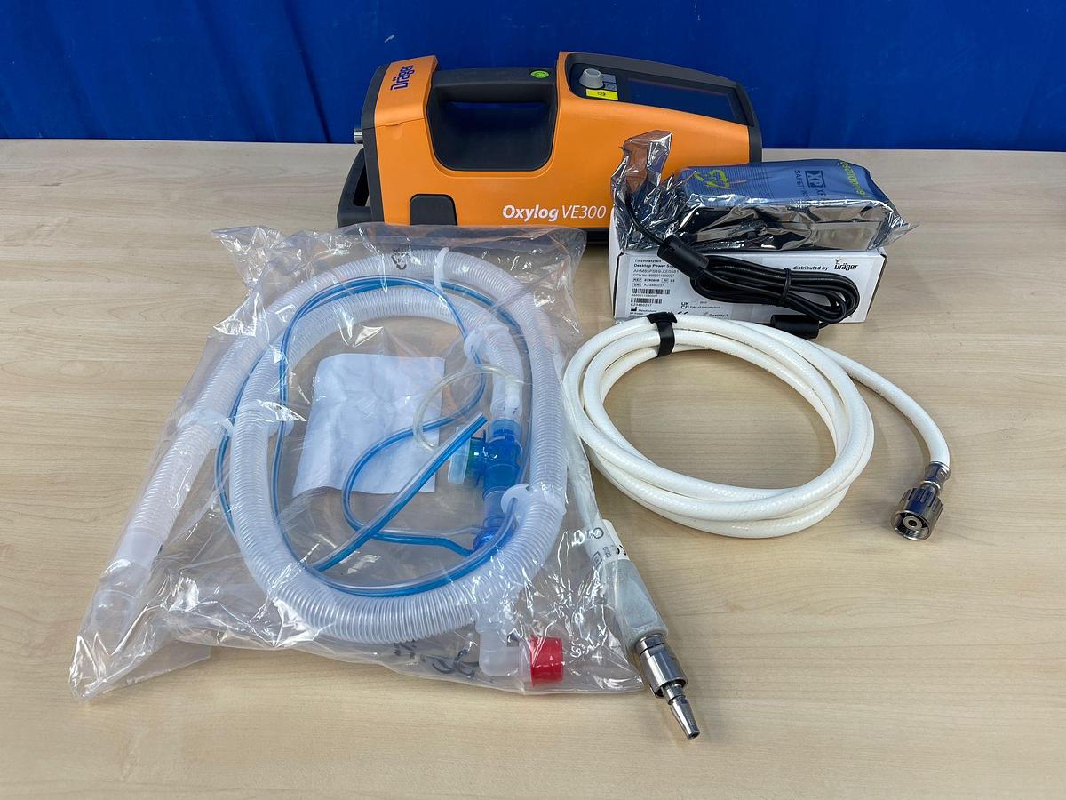 Used Dräger Oxylog VE300 Hours: 62 YOM: 2020 
