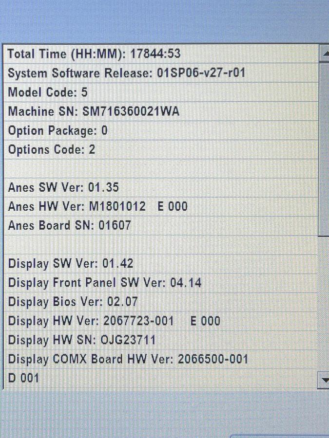 Used GE Datex Ohmeda Carestation 650, YOM: 2016