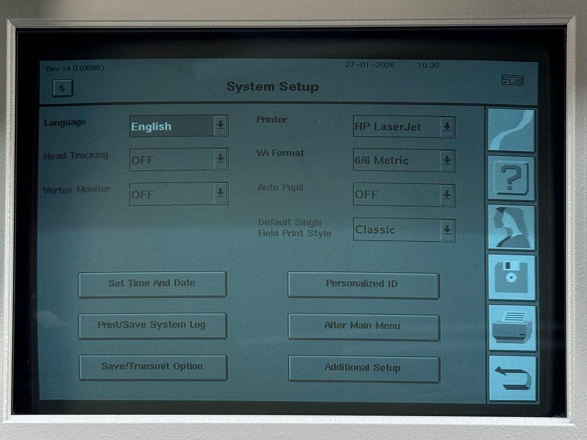 Used Zeiss Field Analyzer Model: 720