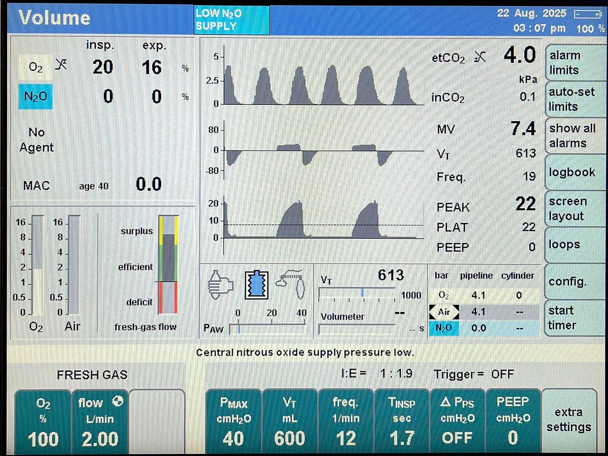 Used Dräger Primus Anaesthesia  YOM: 2009 