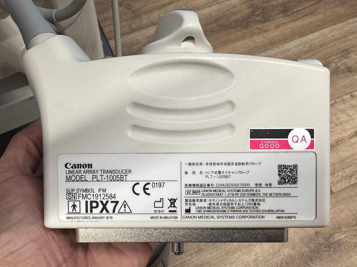 Used Toshiba Aplio 500 Ultrasound YOM: 2019 Probes  PLT-1005BT YOM: 2019 PLT-1204BT YOM: 2019 PLT-1202BT YOM: 2019