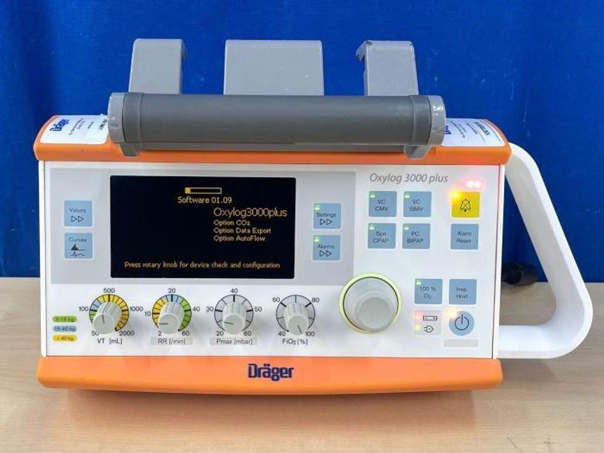 Used 2011 - DRAGER Oxylog 3000 PLUS