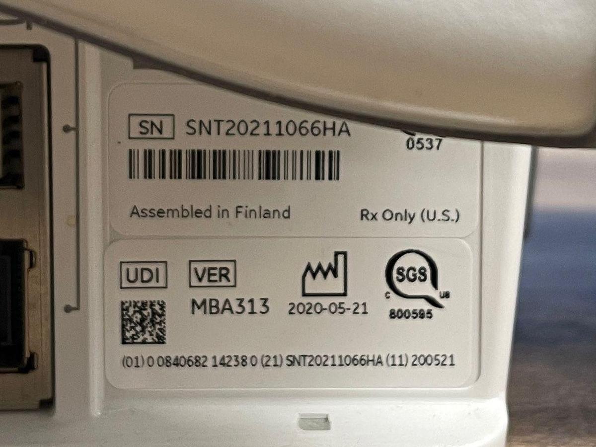 Used GE B450 Patient Monitor YOM: 2018