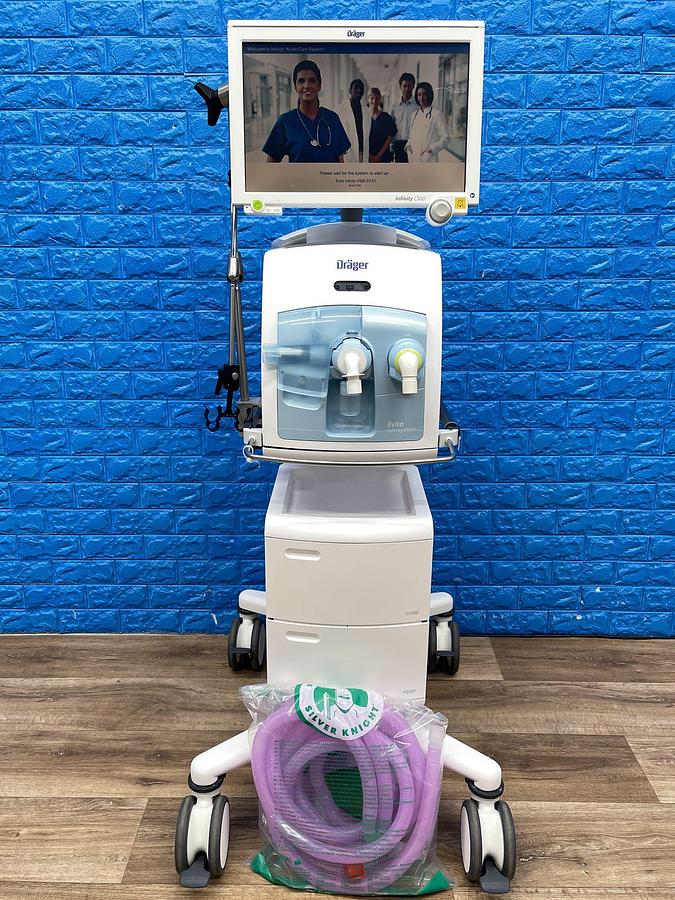 Used DRAEGER Evita Infinity V500 Ventilator YOM: 2017