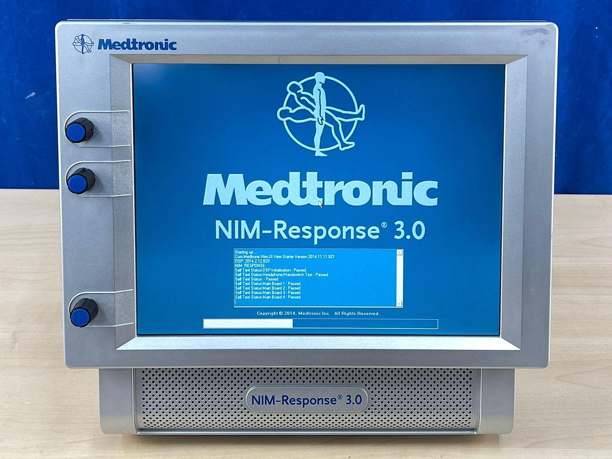 Used Medtronic NIM-Response 3.0 SN: 2NR3-0707 Includ Medtronic  NIM-Response 3.0 REF: 8253200 Nim 3.0 Patient Simulator  REF: 8253600 Nim Muting Detector REF: 68L1204