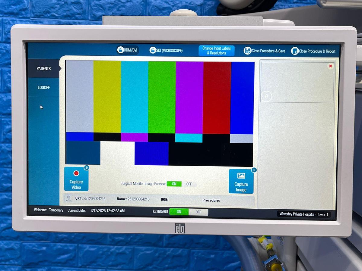 Used Conmed System IM4000 Tower -Processor needs repair