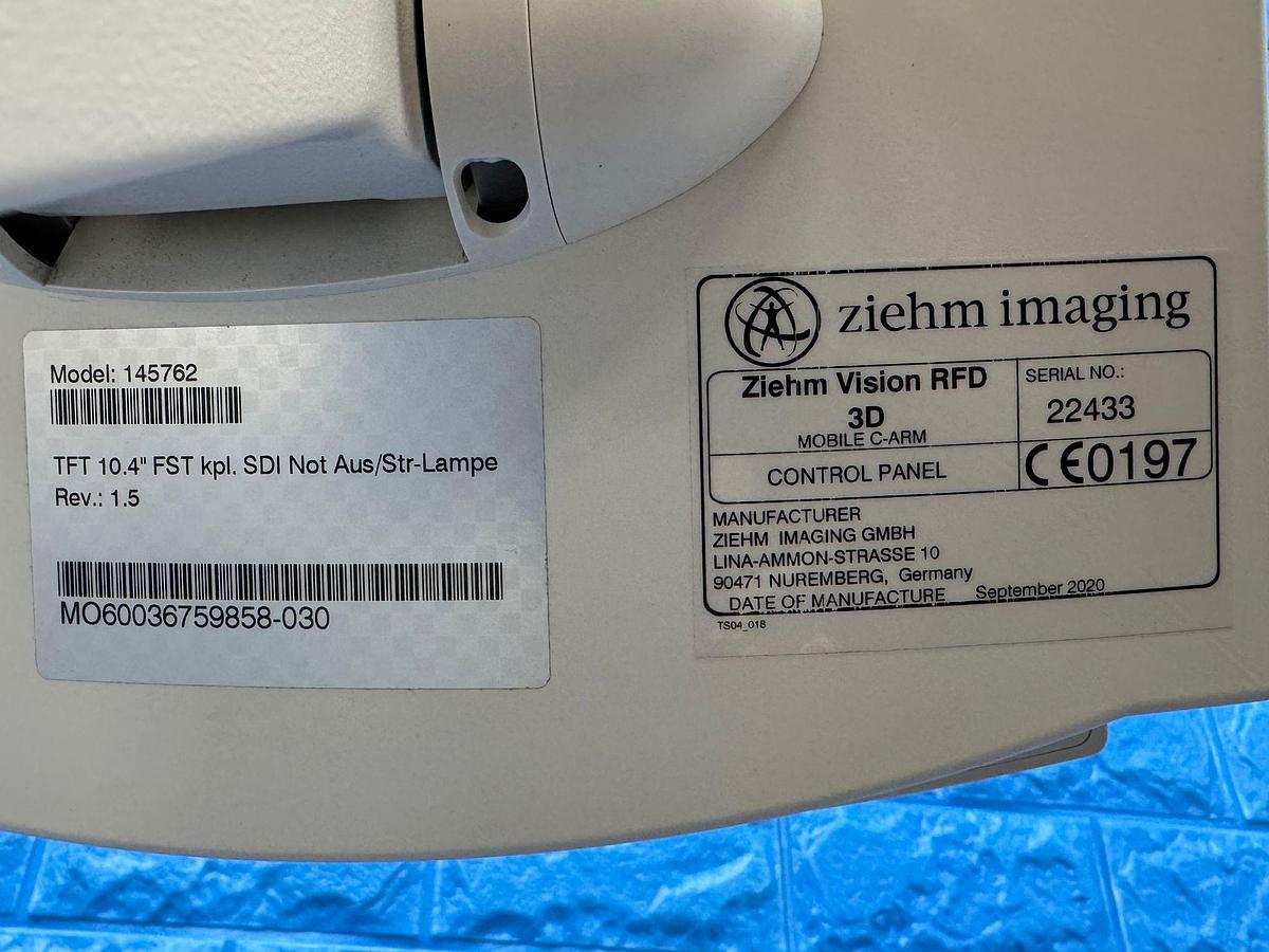 Used Ziehm Vision RFD 3D C-Arm YOM: 2020 
