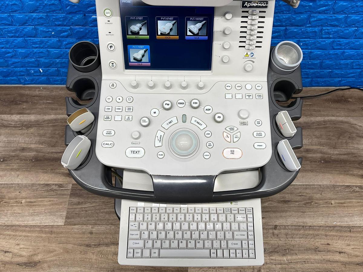 Used TOSHIBA Ultrasound Aplio 500 YOM: 2015 