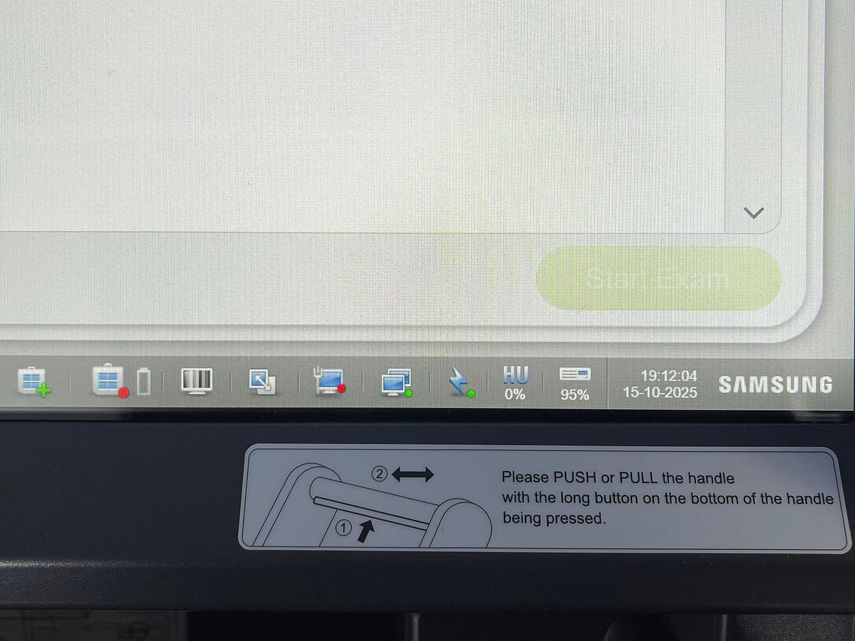 Used Samsung GM 85 Portable Mobile X-RAY YOM: 2021 