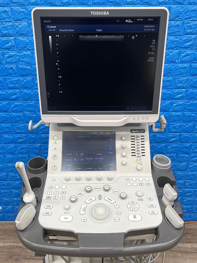 Used Toshiba Ultrasound Aplio 500 YOM: 2015