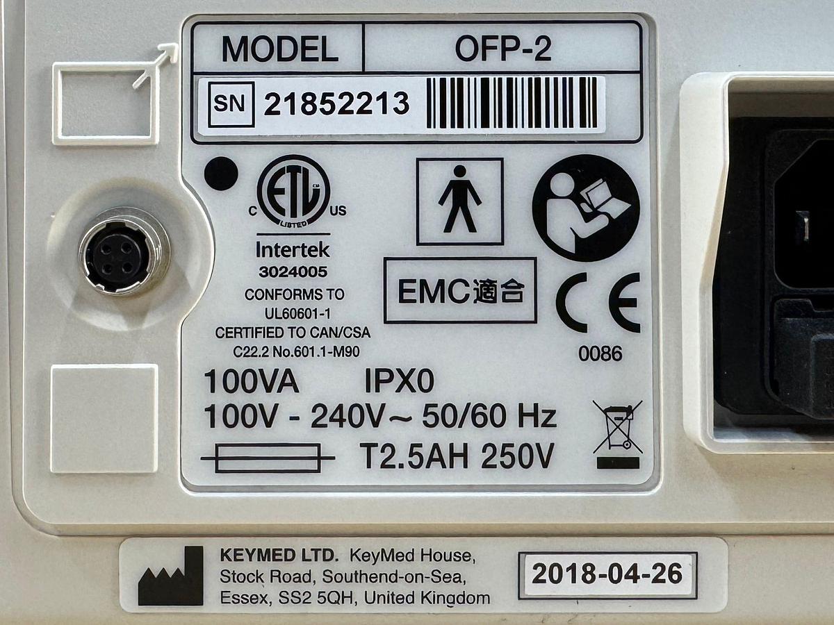 Used Olympus OFP-2 Pump  YOM: 2018 