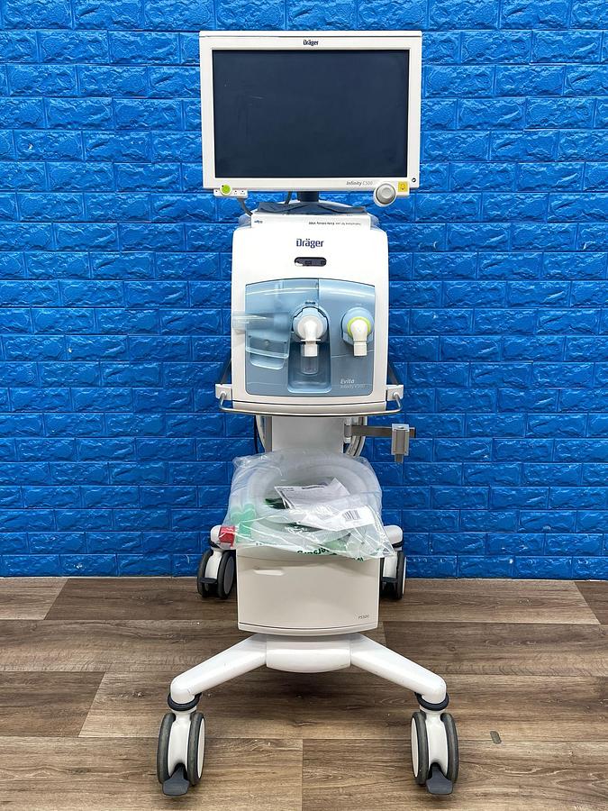 Used Dräger Evita Infinity V500 Ventilator YOM: 2014