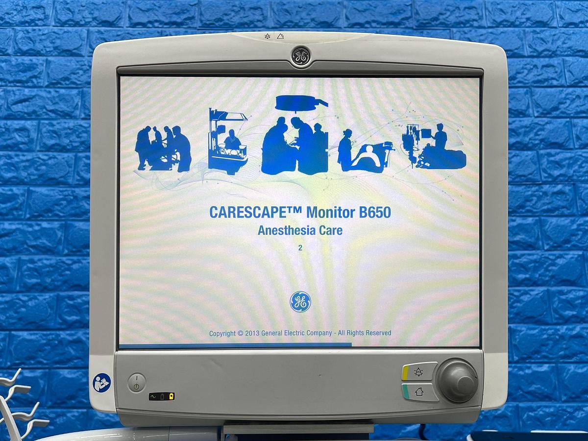 Used GE Datex Ohmeda Carestation 650 Anesthesia  YOM: 2015 