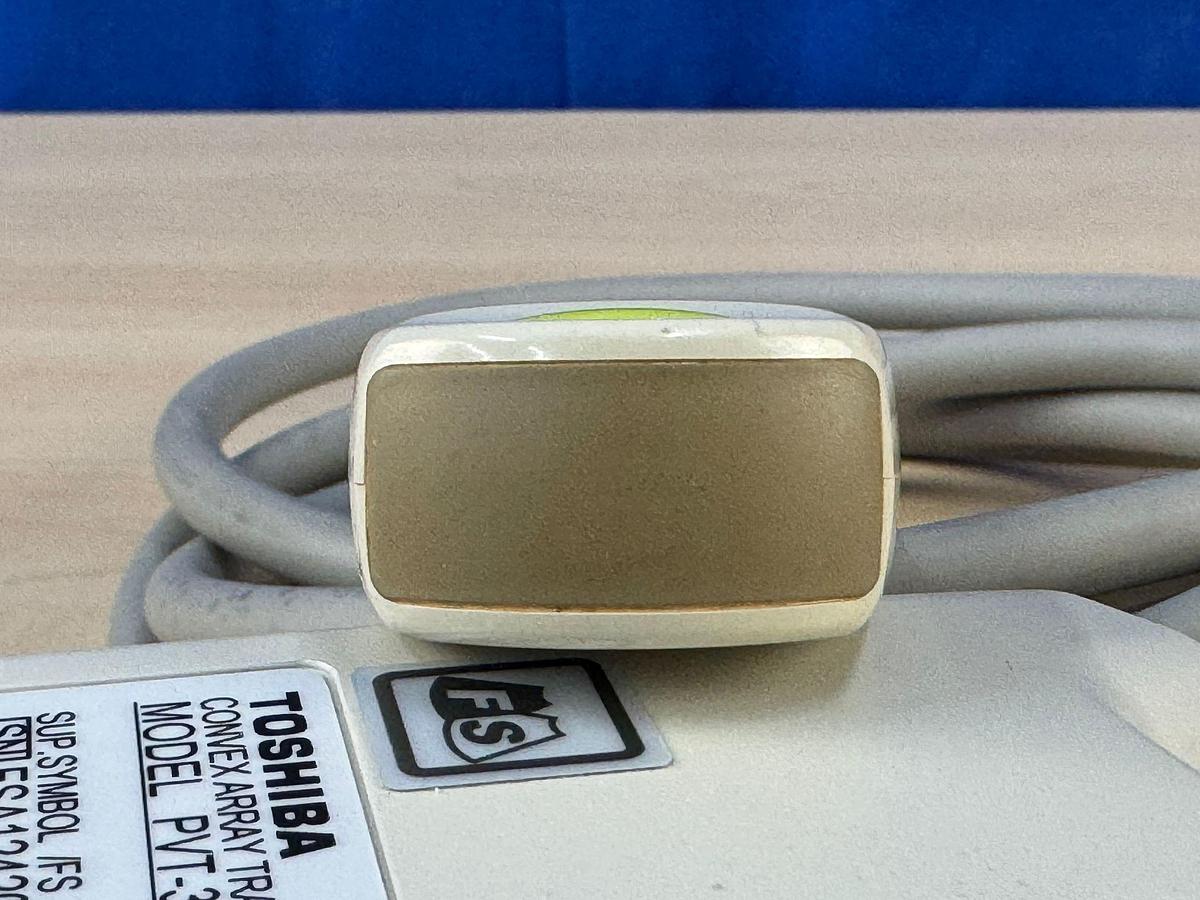 Used TOSHIBA Convex Array Transducer Probe Model: PVT-382BT YOM: 2012