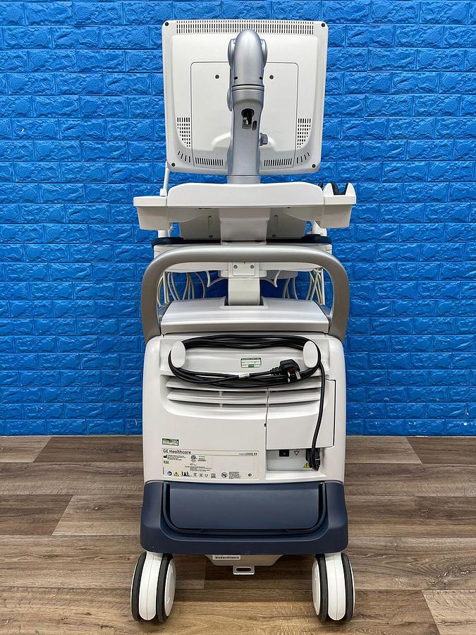 Used GE Logiq E9  YOM: 2014 With 4 Probes.