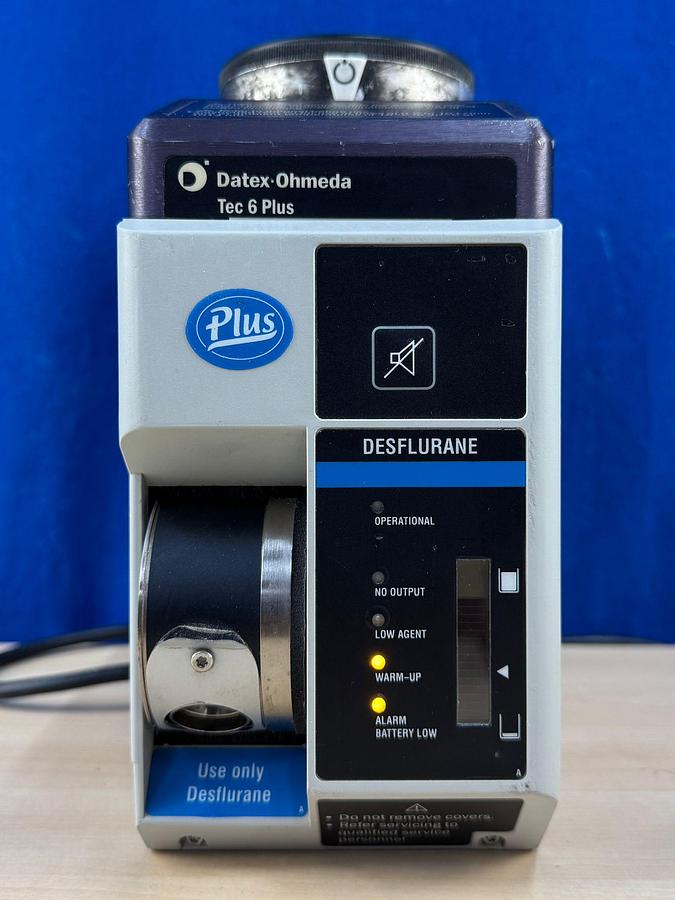 Used GE Datex-Ohmeda Tec 6 Desflurane