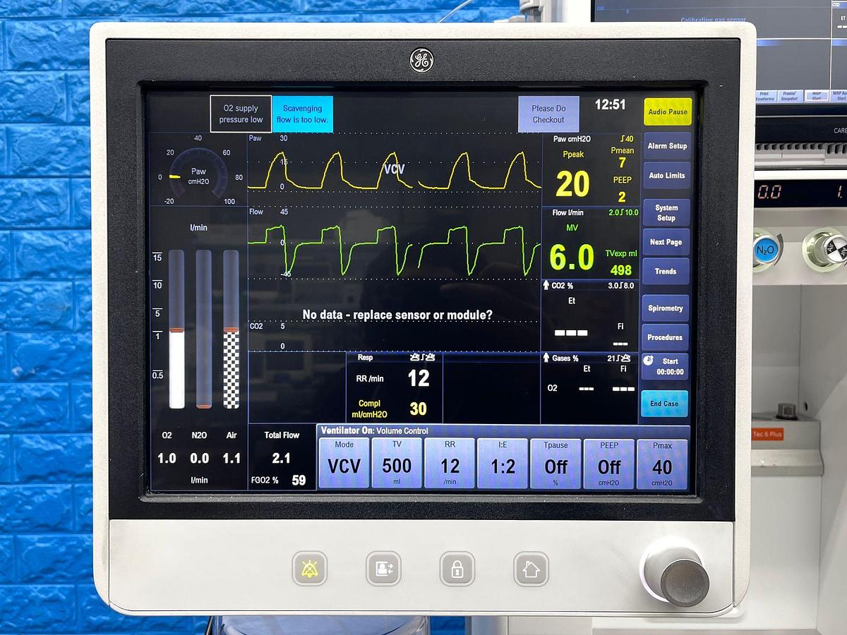 Used GE Datex Ohmeda Carestation 650 YOM: 2016 