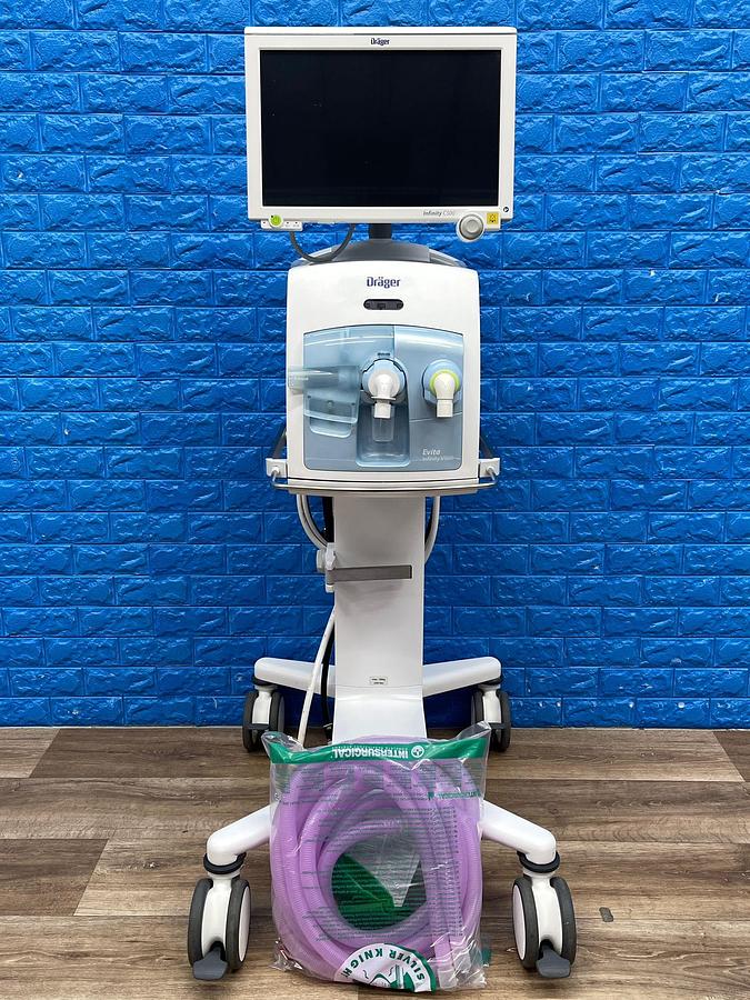 Used Dräger Evita V500 Ventilator SW: S02.51.01 Hours: 35374 YOM: 2013