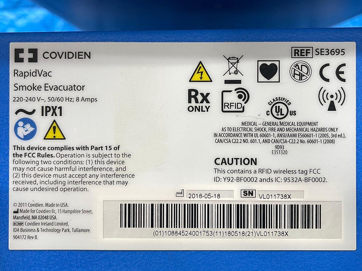 Used Covidien Valleylab FT10 YOM: 2018  