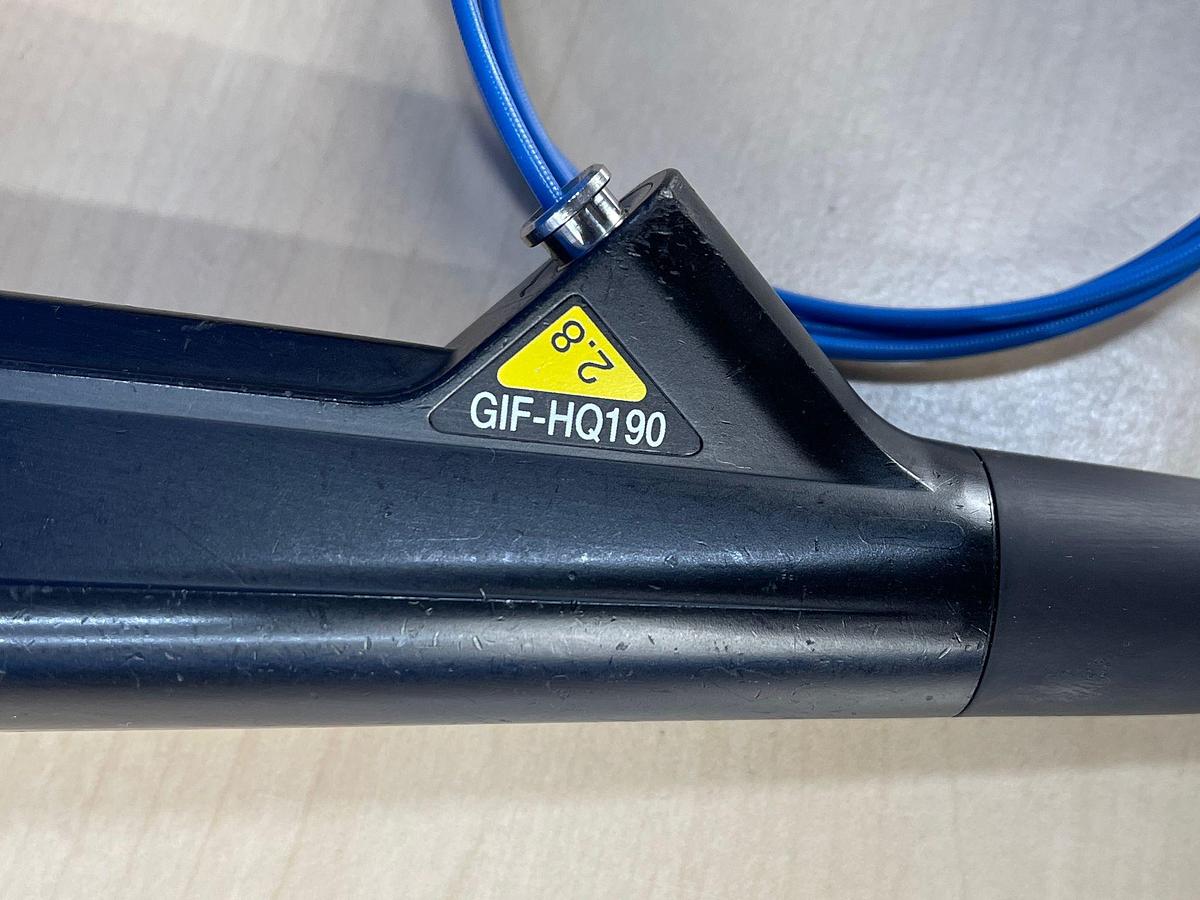 Used OLYMPUS Scope Model: GIF-HQ190 