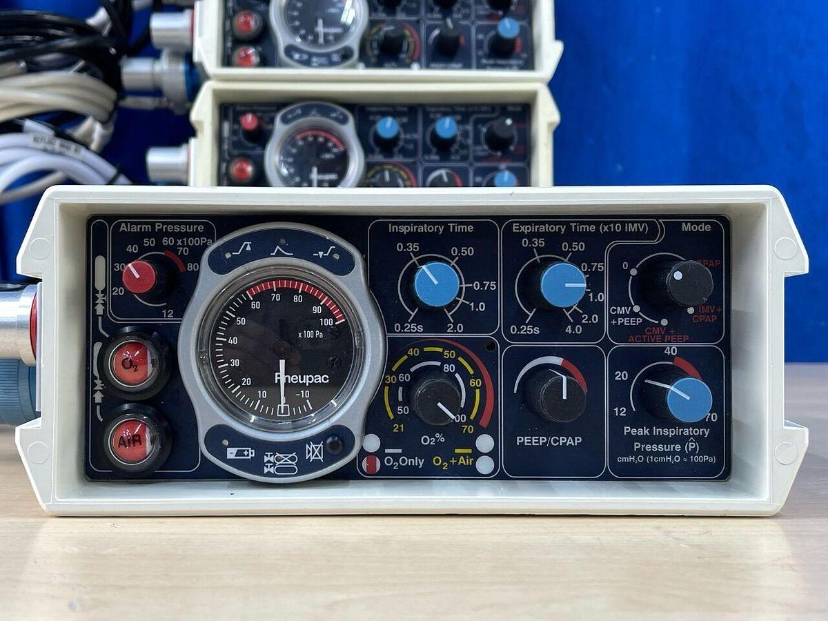Used SMITHS Pneupac Baby Pac 100 Ventilator