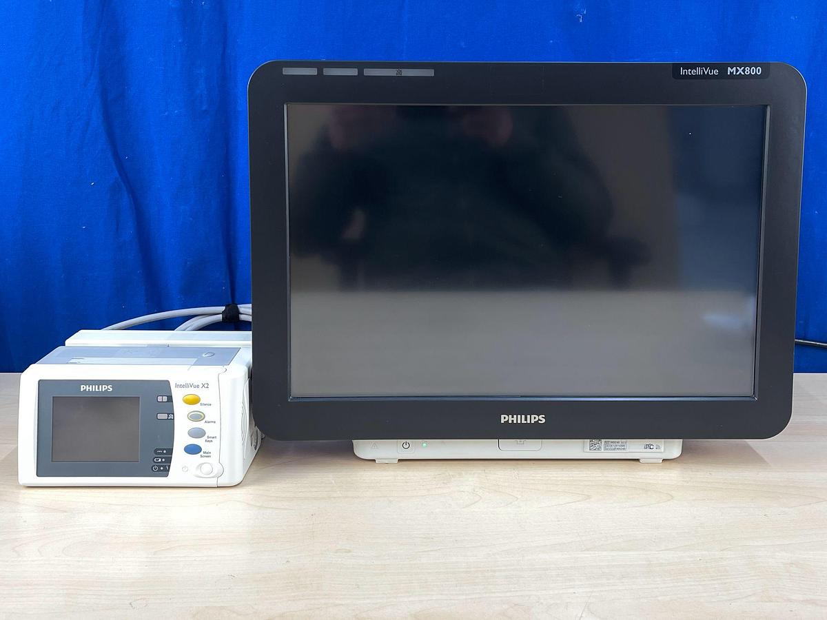 Used Philips IntelliVue MX800 Patient Monitor YOM: 2012