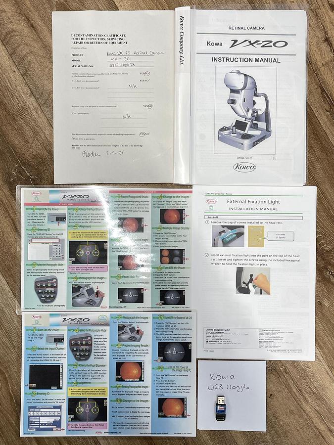 Used Kowa VX-ZO Model: K9L-MU56B2 YOM: 2019