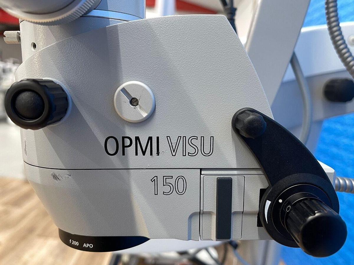 Used CARL ZEISS S7 Microscope OPMI VISU 150 Opthalmology