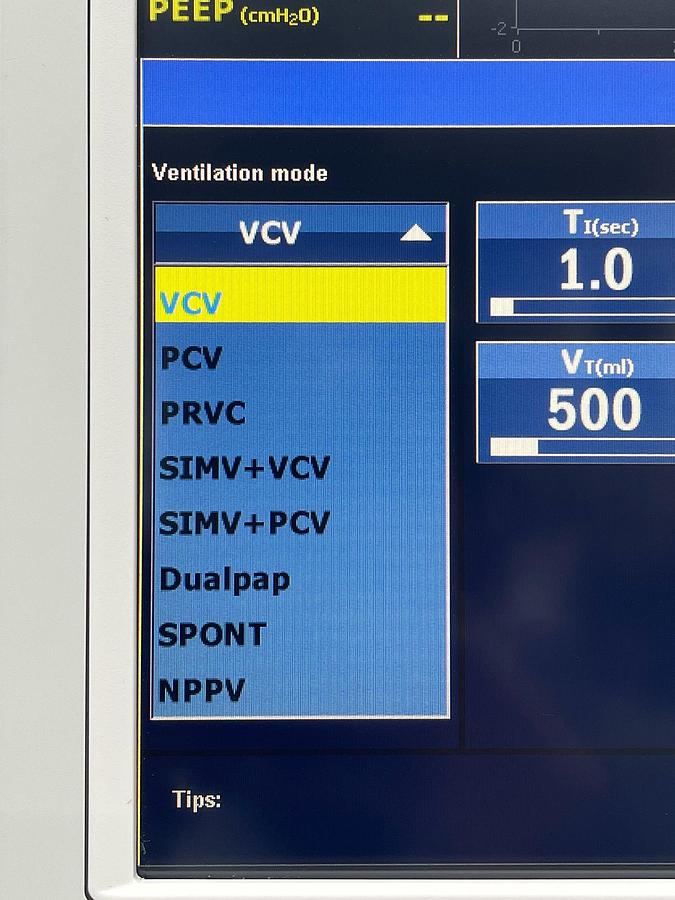 Used PRUNUS Boaray 5000D Ventilator, YOM: 2020 Including Fisher & Paykel 850 Ventilator