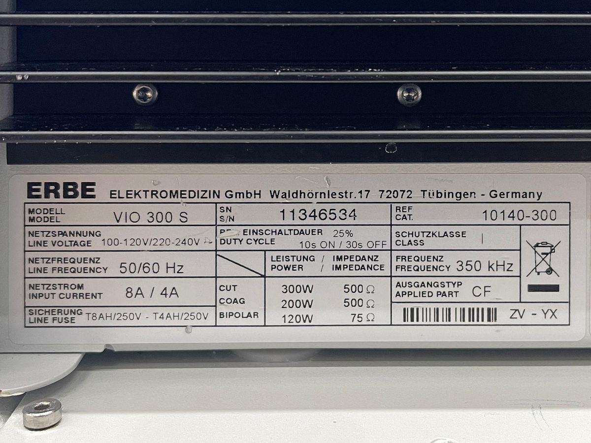 Used Erbe VIO 300 S