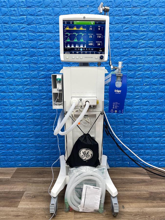 Used GE R860 Ventilator HR: 10203 YOM: 2020