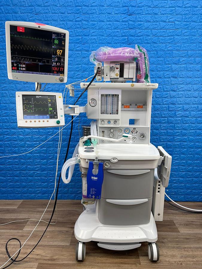 Used GE Datex Ohmeda Aespire View Anesthesia Machine YOM: 2015