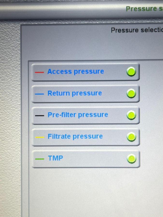Used FRESENIUS MultiFiltratePro Dialysis Machine Low Working Hours YOM: 2018