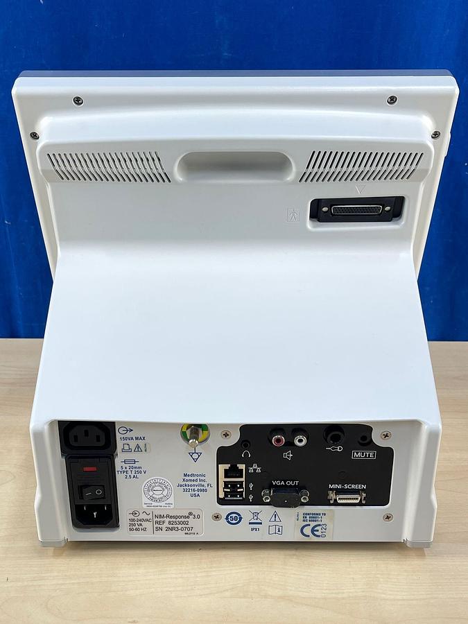 Used Medtronic NIM-Response 3.0 SN: 2NR3-0707 Includ Medtronic  NIM-Response 3.0 REF: 8253200 Nim 3.0 Patient Simulator  REF: 8253600 Nim Muting Detector REF: 68L1204