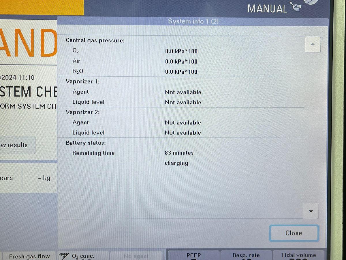Used MAQUET Flow-i Anesthesia -4 pieces
